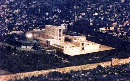 WILL THE JEWISH TEMPLE BE REBUILT NORTH 
OF THE DOME OF THE ROCK ON JERUSALEM'S 
TEMPLE MOUNT AND HERALD WORLD PEACE?